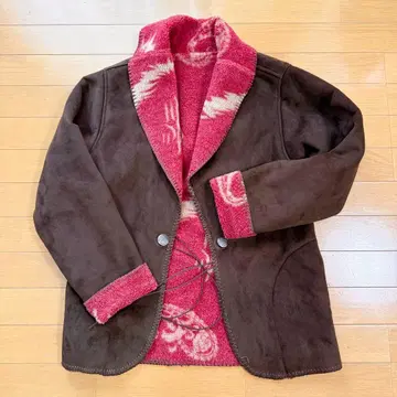 리버서블 무스탕 자켓