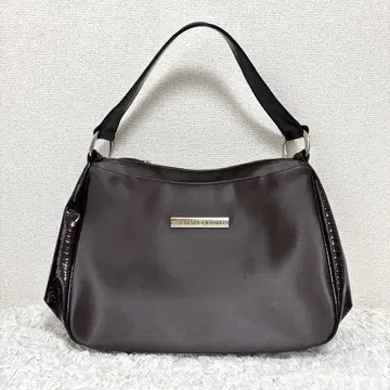 MARYQUANT 마리크와 원숄더 백 핸드백 숄더 브라운