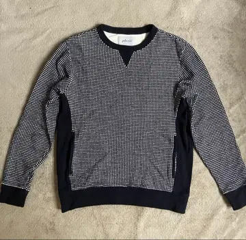 PLESIC 풀시크 면100% 니트 리브 스웨터 L