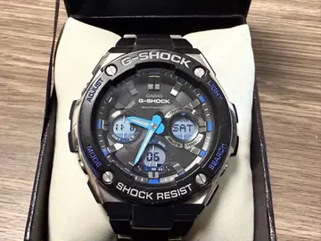 G-SHOCK GST-W100D-1A2JF 아날로그 시계 솔라 전파