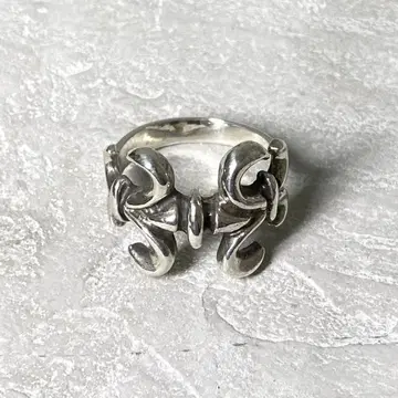 반지 실버 문장 22호 실버925 빈티지