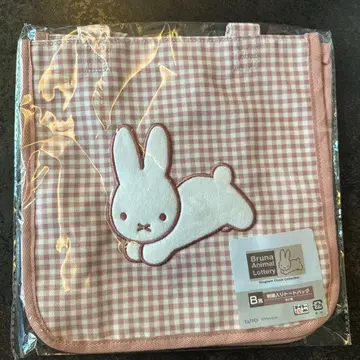 다이토 복권 미피 B상 자수 토트백 토끼