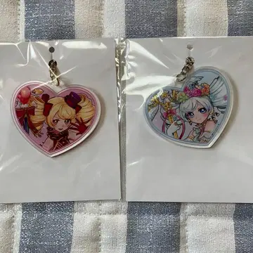 오토카돌 복권 아크릴 키링 세트 루시코 미카코