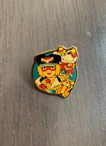 얏타맨 캐릭터 핀 배지