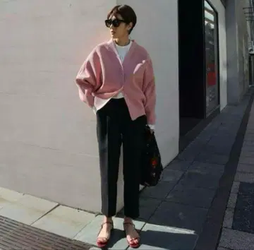 machatt 마차트 아모사 가디건 핑크