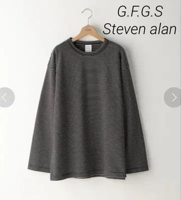 [ 새상품급 ] G.F.G.S stevenalan 보더 롱 T