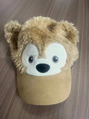 닷피 곰 귀도리 모자 베이지