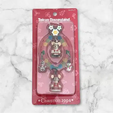 도쿄 디즈니랜드 크리스마스 스트랩 2004