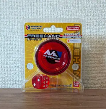 하이퍼 요요 Duncan Freehand 클리어 레드