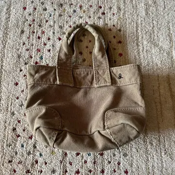 45rpm 미니 토트백 카키