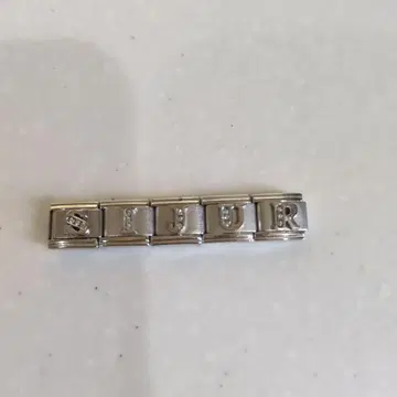 메싸지 팔찌 알파벳 부품