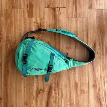 Patagonia Atom 바디백 원숄더 터콰이즈 Y2K