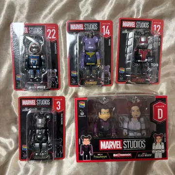 마블 스튜디오 베어브릭 세트