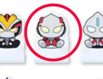 울트라맨 X 갈아끼우기 마스코트