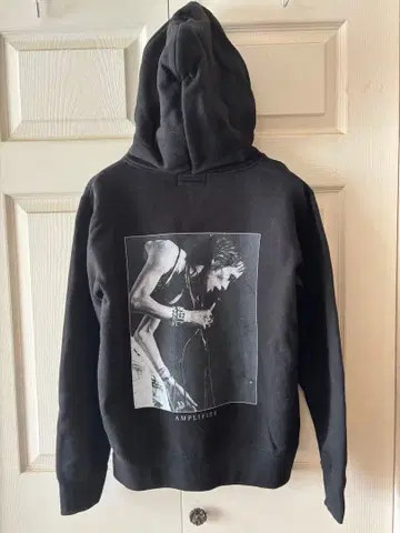 이마노 키요시로 AMPLIFIER 그래픽 후드티 블랙 M 사이즈