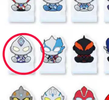 울트라맨 디나스 갈아 끼우는 마스코트