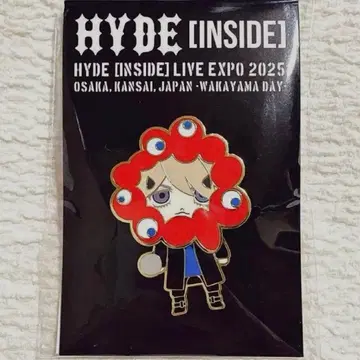 EXPO2025 HYDE INSIDE 미야쿠미야쿠 변신 핀 배지 박람회
