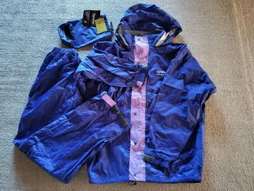 Caravan 로얄 블루 레인코트