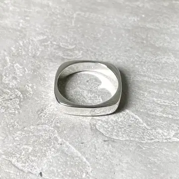 반지 실버 15호 실버925 스퀘어 빈티지