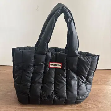 HUNTER 나일론 블랙 백
