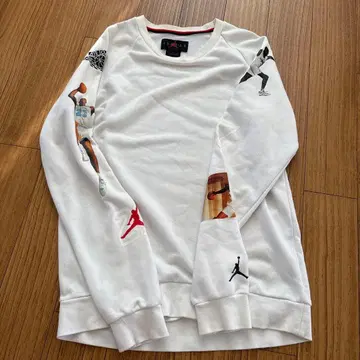 조던 화이트 맨투맨 트레이닝복