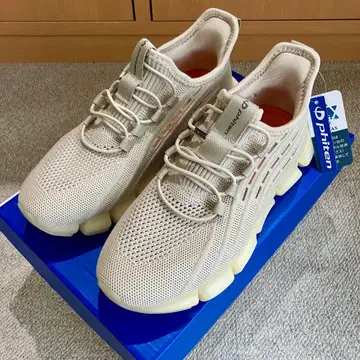 새상품 파이텐 phiten 여성용 스니커즈 23.5 베이지 통굽