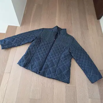 퀼팅 데님풍 점퍼