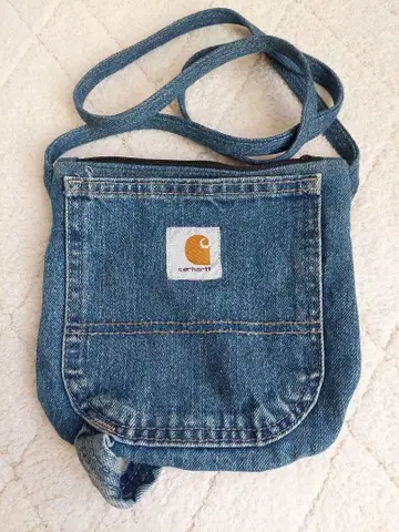 Carhartt 칼하트 리메이크 데님 숄더백 파우치 사코슈