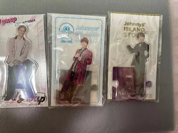 코지마 켄 아크릴 스탠드 3개 공식 사진과 트레카 세트