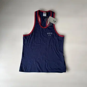 LYFT 탱크탑 L 사이즈 네이비/레드