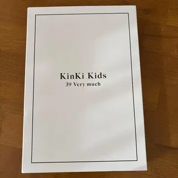 KinKi Kids 39 Very much DVD 없음