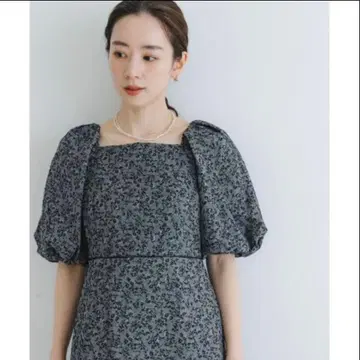 LA MAISON 스퀘어넥 JQ 원피스