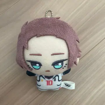 블루 록 이토시 사에 SD 인형 SAE 봉제 인형 키링 등번호 10