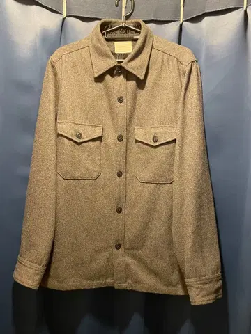 중고품 FREAK'S STORE 그레이 약간 얇은 소재 자켓 L