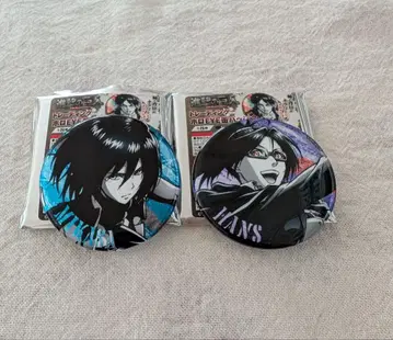 진격의 거인 미카사 한지 캔뱃지 세트