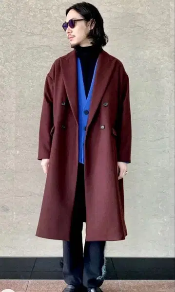 슈퍼 120s 해밀턴 더블 코트