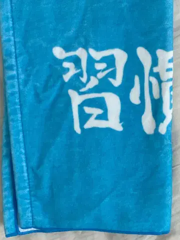 하이큐 10주년 기념 카모메다이 고교 타월