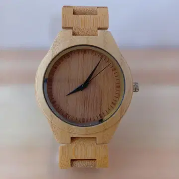 KINGNOW 쿼츠 손목시계 Wood 대