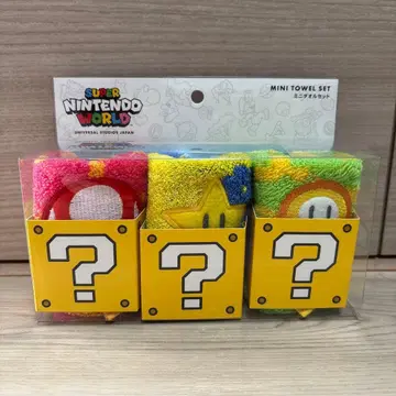 [상자 접습니다] 마리오 미니 타월 세트 USJ