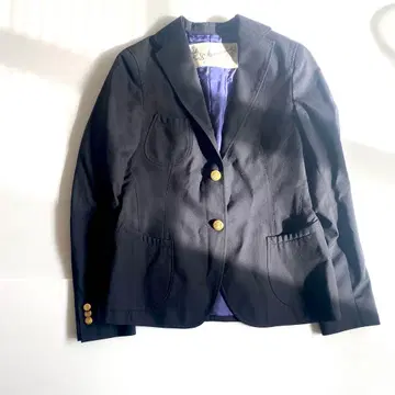 라빠르망 두지엠 클라세 네이비 재킷 테일러드 블랙