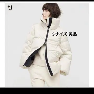 유니클로 +j 다운 자켓 S 새상품급