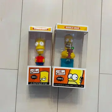바트 심슨 & 루아우 호머 보블헤드