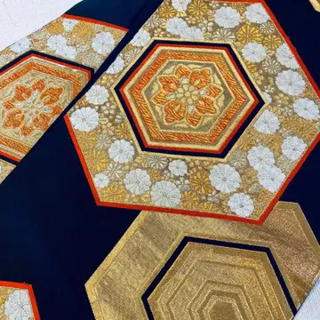 110901 성인식 결혼식 후쿠로 오비 포멀 순수 실크