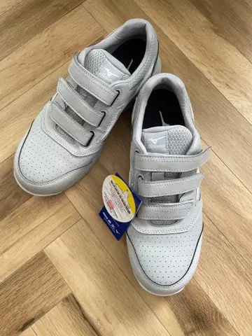 미즈노 워킹 LSII 22L 안전화 라이트 그레이 x 화이트 26.5cm