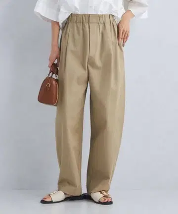 그린 라벨 릴랙싱 하이 트위스트 치노 커브 팬츠 38