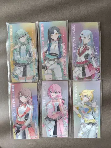 프로세카 5주년 페어 애니메이트 혜택 클리어 책갈피