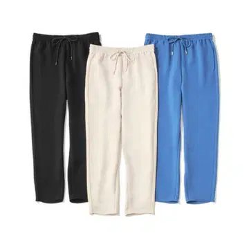 Theory 앵클 기장 조거 팬츠 블루