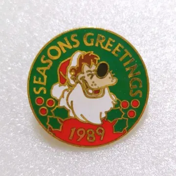 디즈니 블레어 베어 시즌스 그리팅 크리스마스 핀 배지