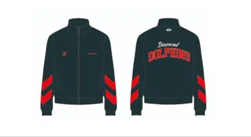 새상품 나고야 다이아몬드 돌핀스 콜라보 자켓