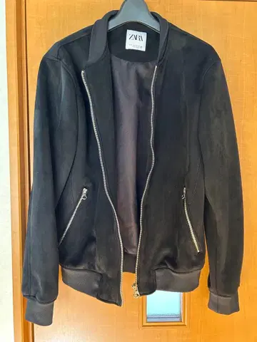 ZARA 블랙 더블 라이더 자켓 S